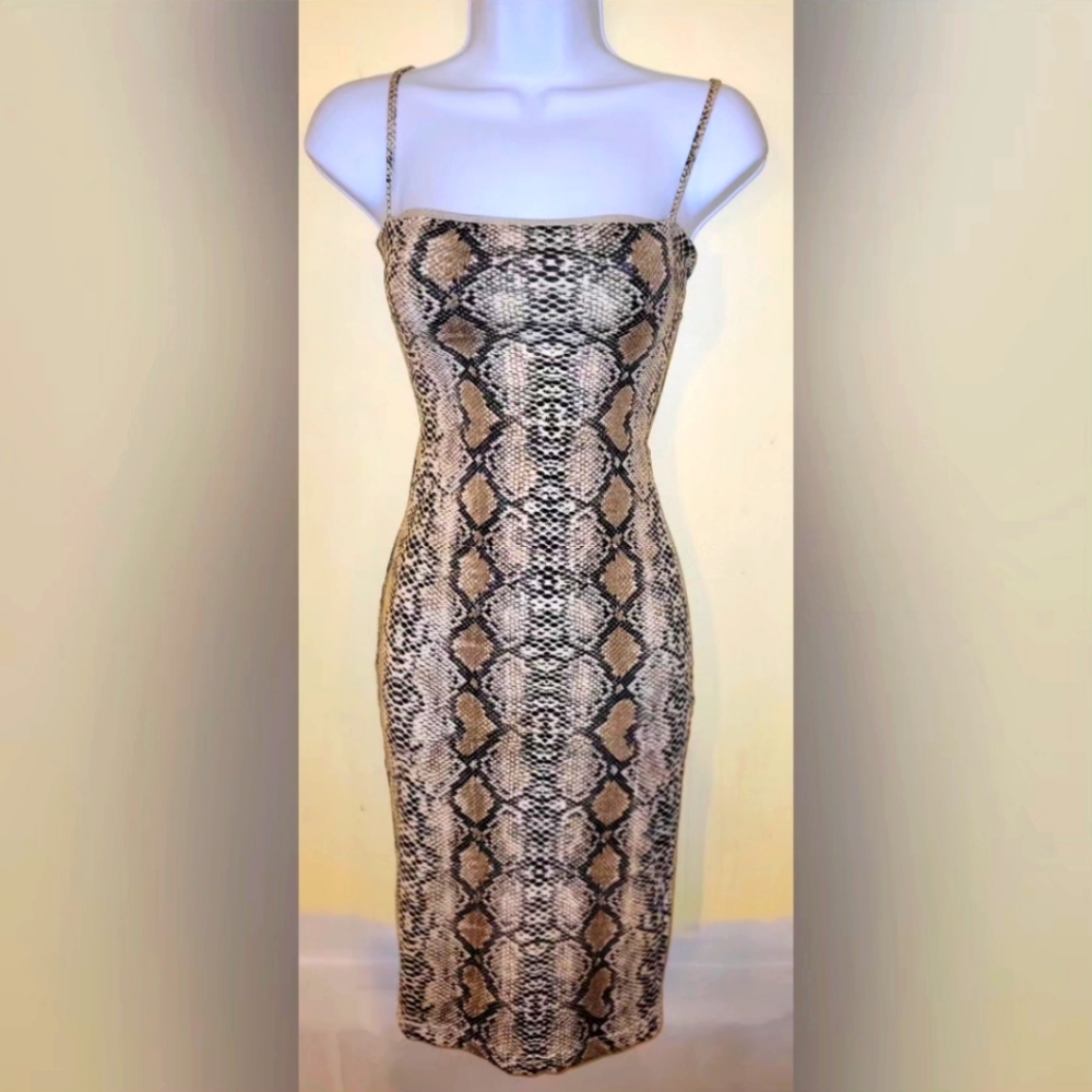 COPY - snake skin mini dress